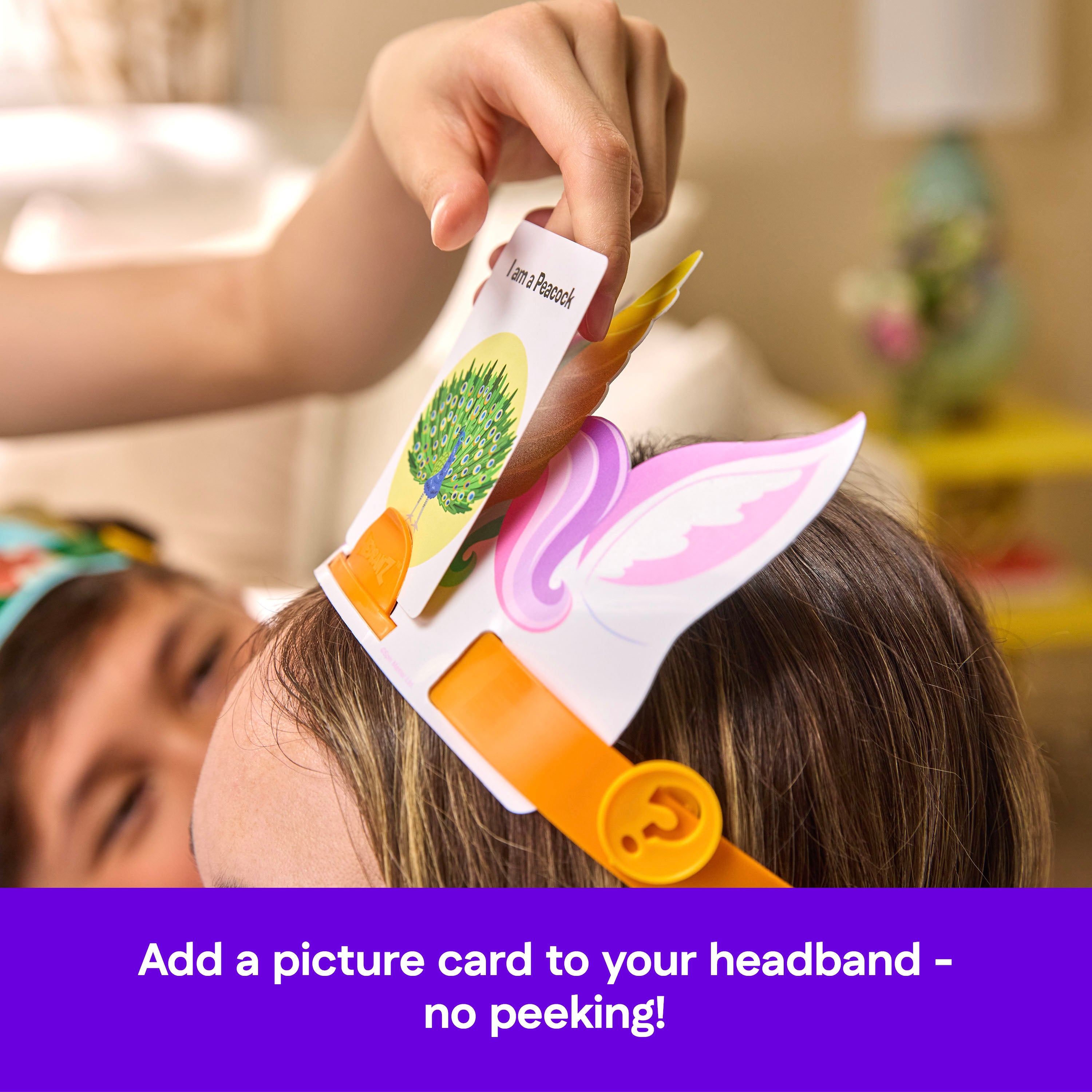 Spin Master Games, Hedbanz 3rd Edition with New Cards & Headbands, Picture Guessing Card Game, Quick Questions & Fast Fun, Easy to Play for Family & Kids, 2-6 Players, for Ages 6 & Up