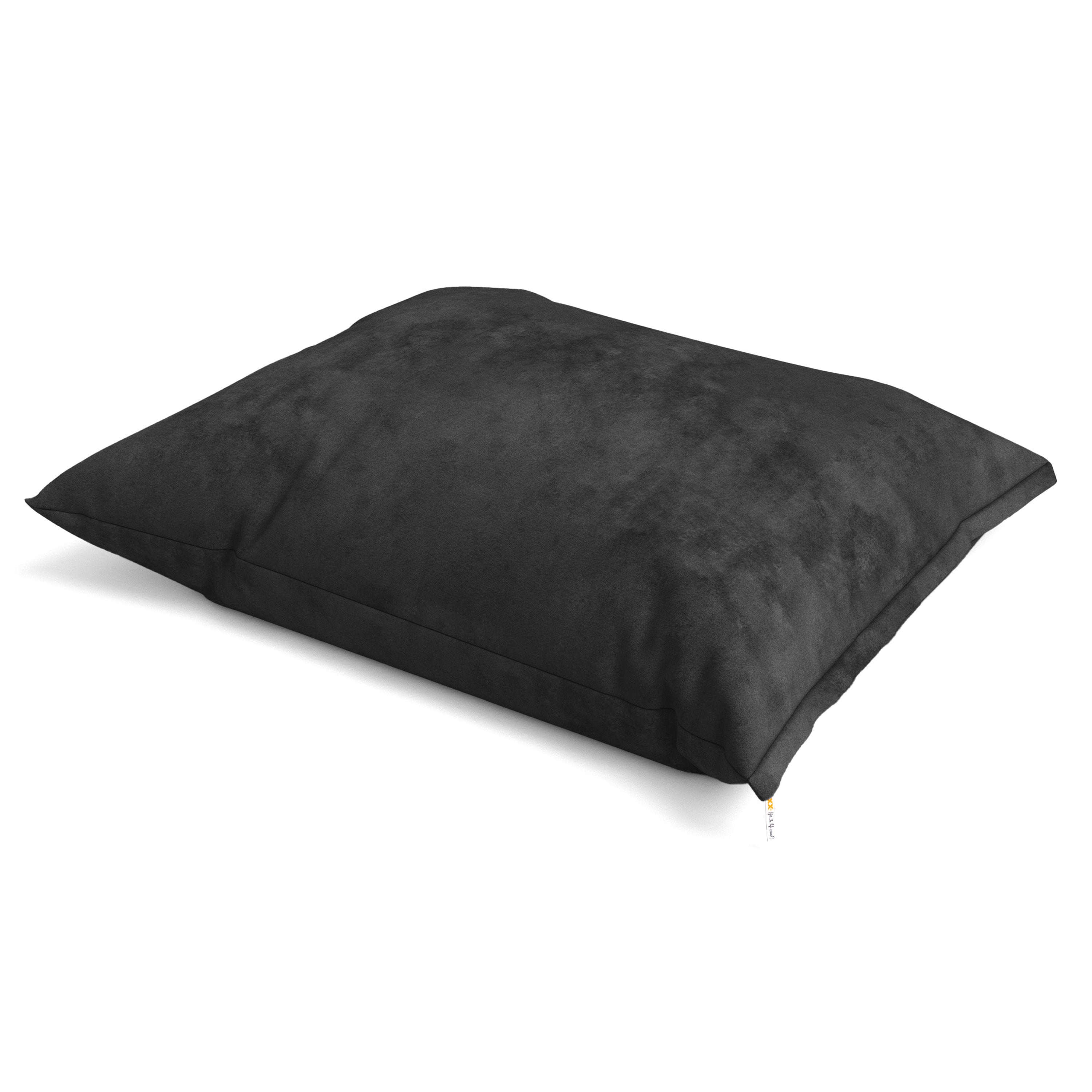 Jaxx 3.5 Ft Pillow Saxx Kids Bean Bag, Black