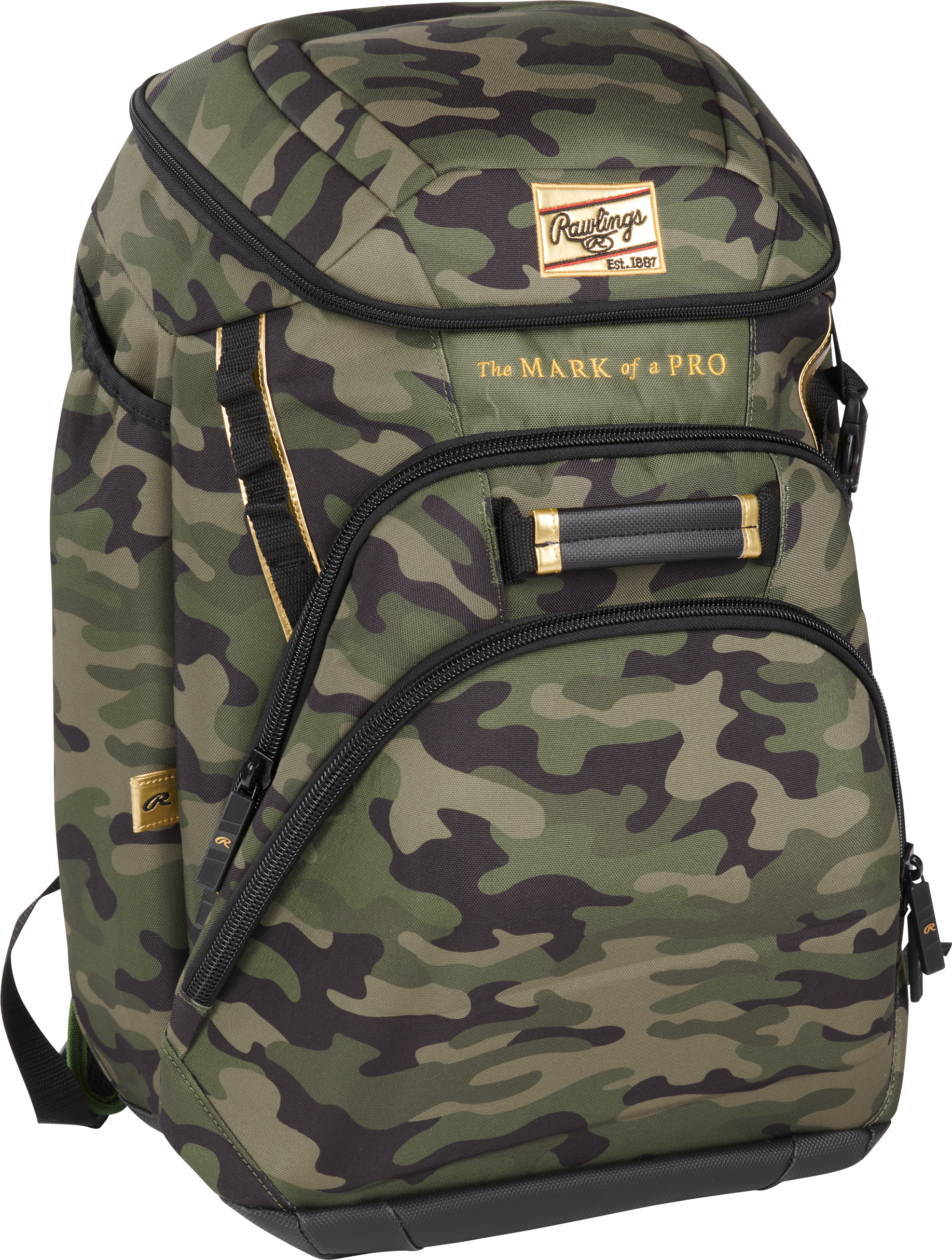 Rawlings Gold Collection Backpack - Military Green Camo
