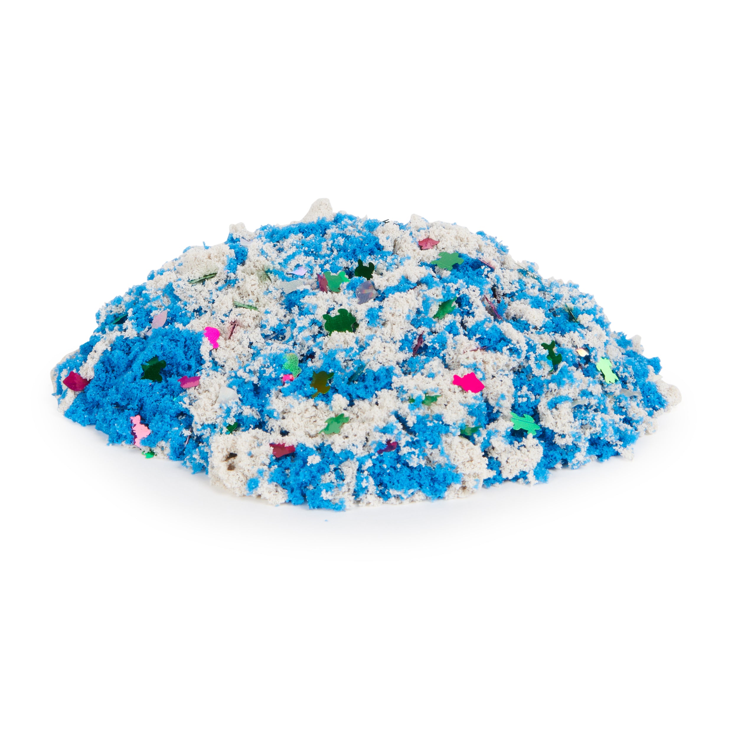 Kinetic Sand Flowfetti, 4oz Play Sand with Glitter Mix-ins Styles May Vary, Portable Surprise Sensory Toys for Kids Ages 3+