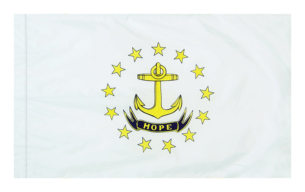 3X5 FT COL NYL-GLO RHODE ISLAND