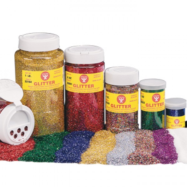 Glitter .75oz - Green  (Order in quantities of 12)