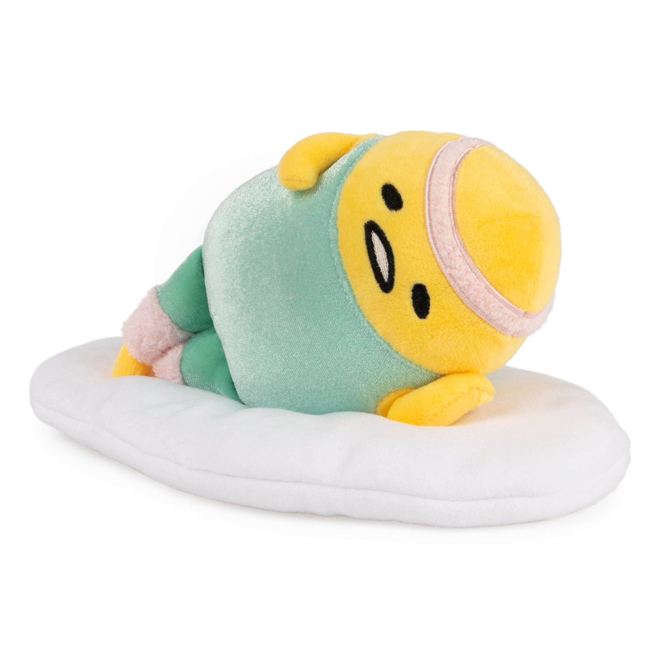 GUND Sanrio Gudetama The Lazy Egg Stuffed Animal, Eggercise Gudetama Kawaii Plushie, Plush Toy for Ages 8 and Up, 5”