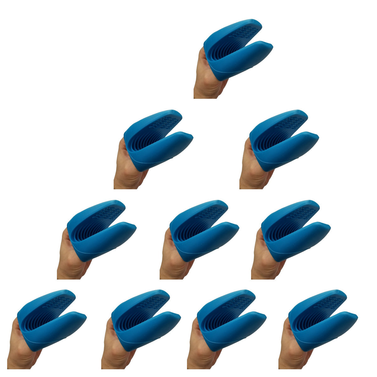Glove, Protective Glove of Silicone Rubber. Pack of 10.