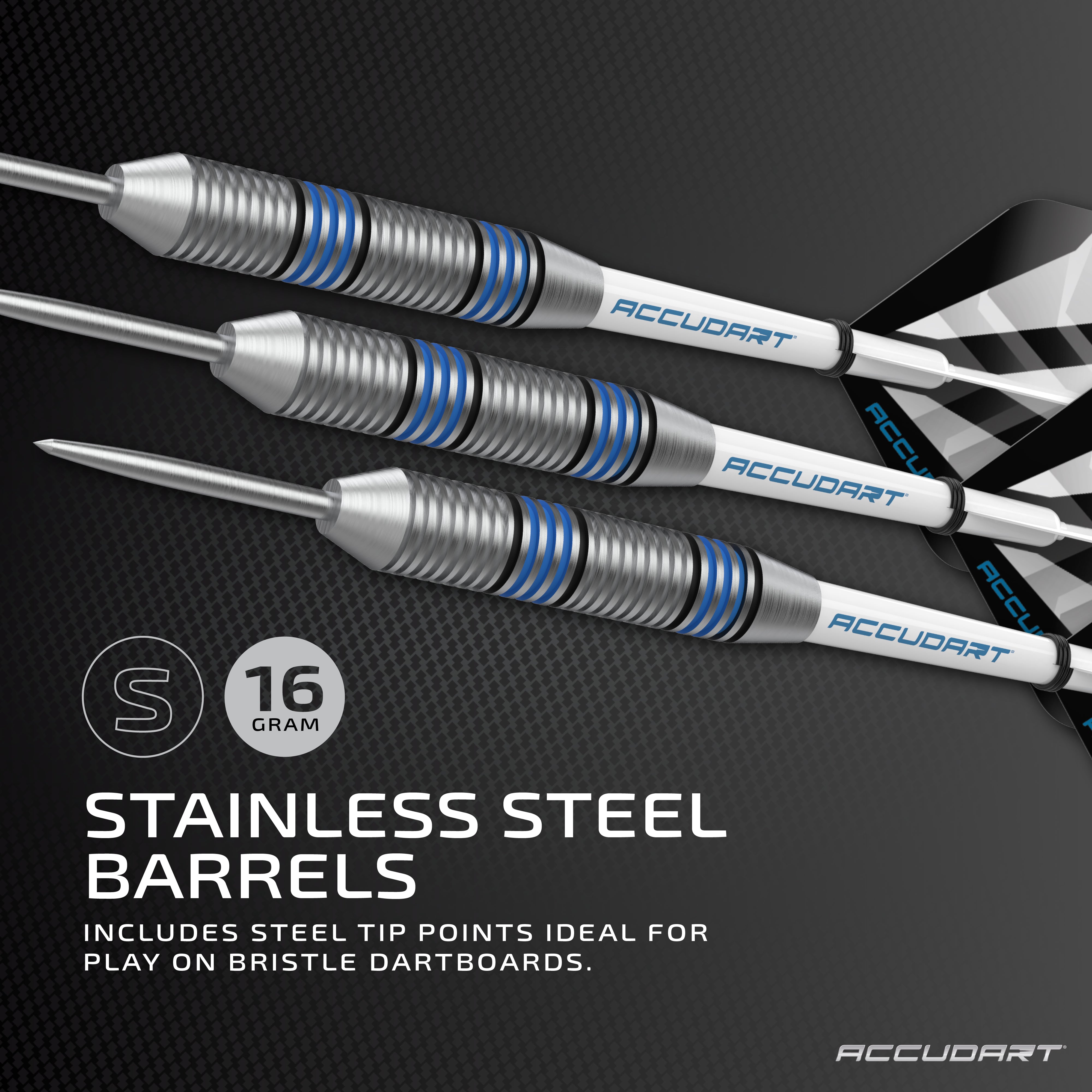 Accudart Steel Tip Dart Set 2.0