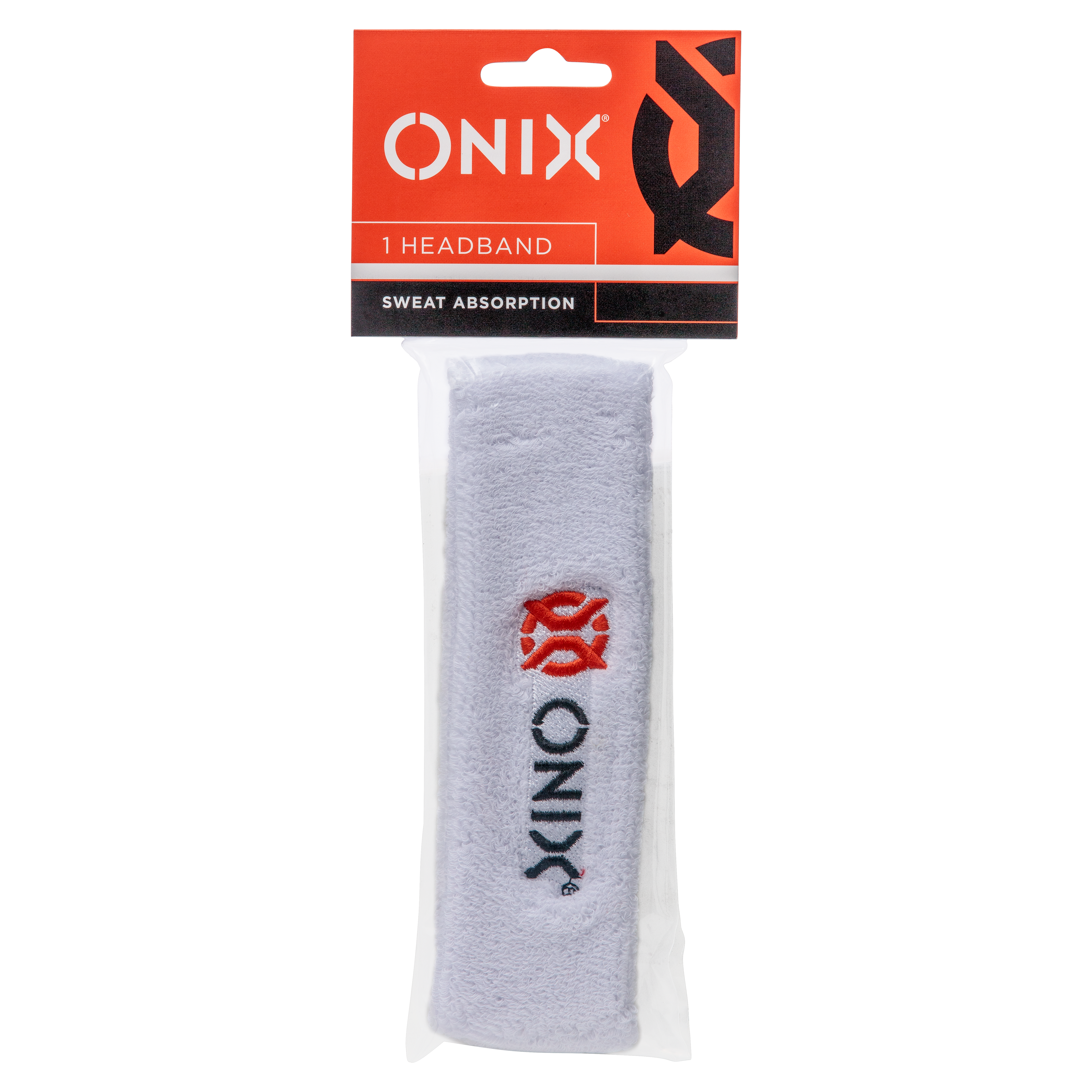 ONIX Pickleball Sweat Absorption Headband - White