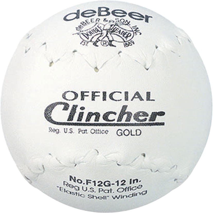 Debeer 12-Inch White Trutech Official Clincher - 6 Pk