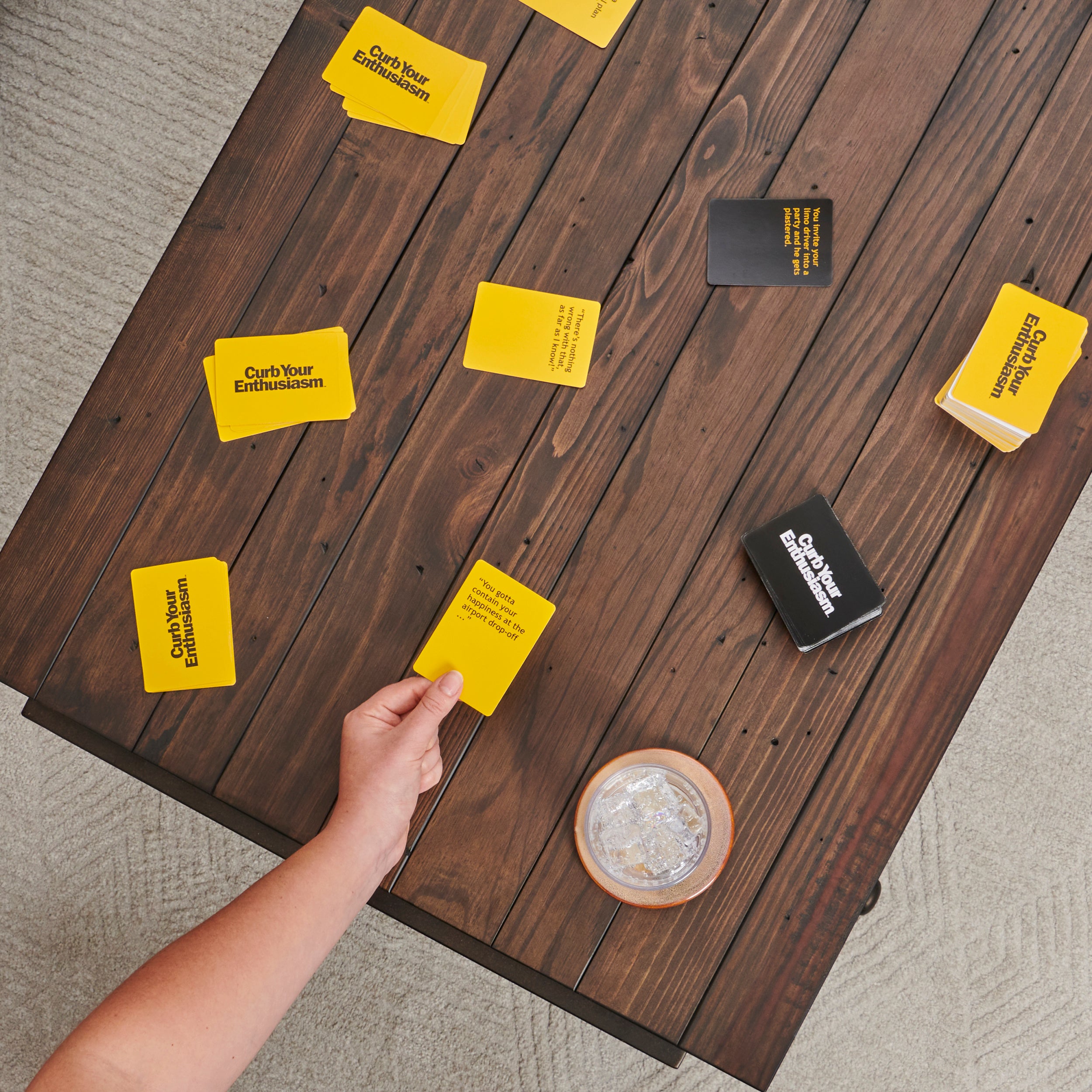 Curb Your Enthusiasm Hilarious Role-Playing Party Card Game, Ages 17 and Up