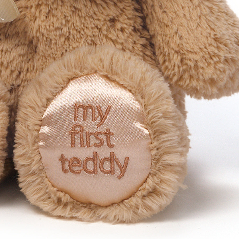 Baby GUND My First GUND Teddy Bear, Ultra Soft Animal Plush Toy for Babies and Newborns, Tan, 10”
