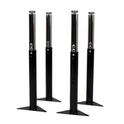 Super Legs for Activity Tables, 4-Piece - Black