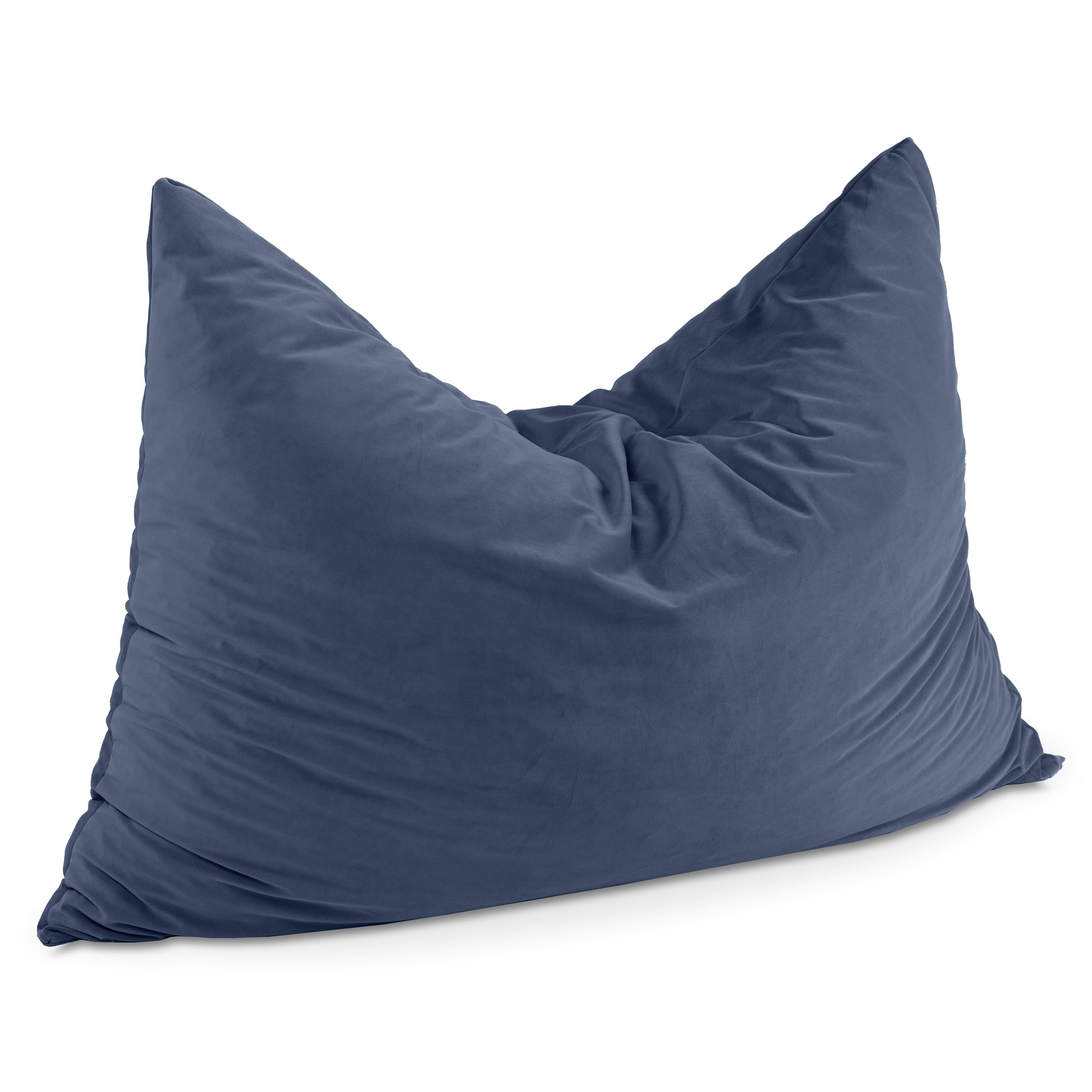 Jaxx Pillow Saxx 5.5-Foot Décor Bean Bag Giant Floor Pillow Lounge, Lush Velvet Green