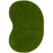 GreenSpace 9' x 12' Jellybean area rug in color Green