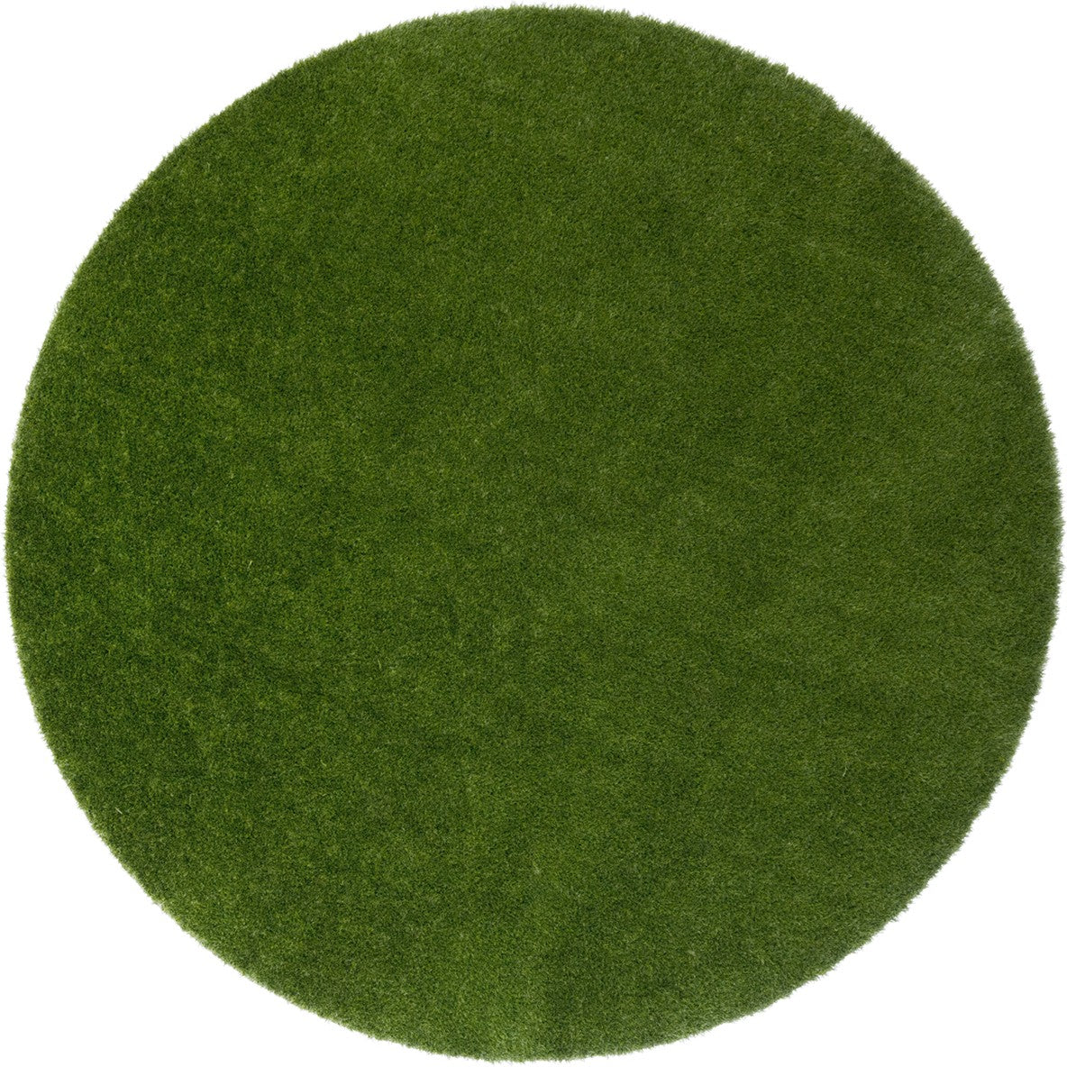 GreenSpace 7'6" Round area rug in color Green