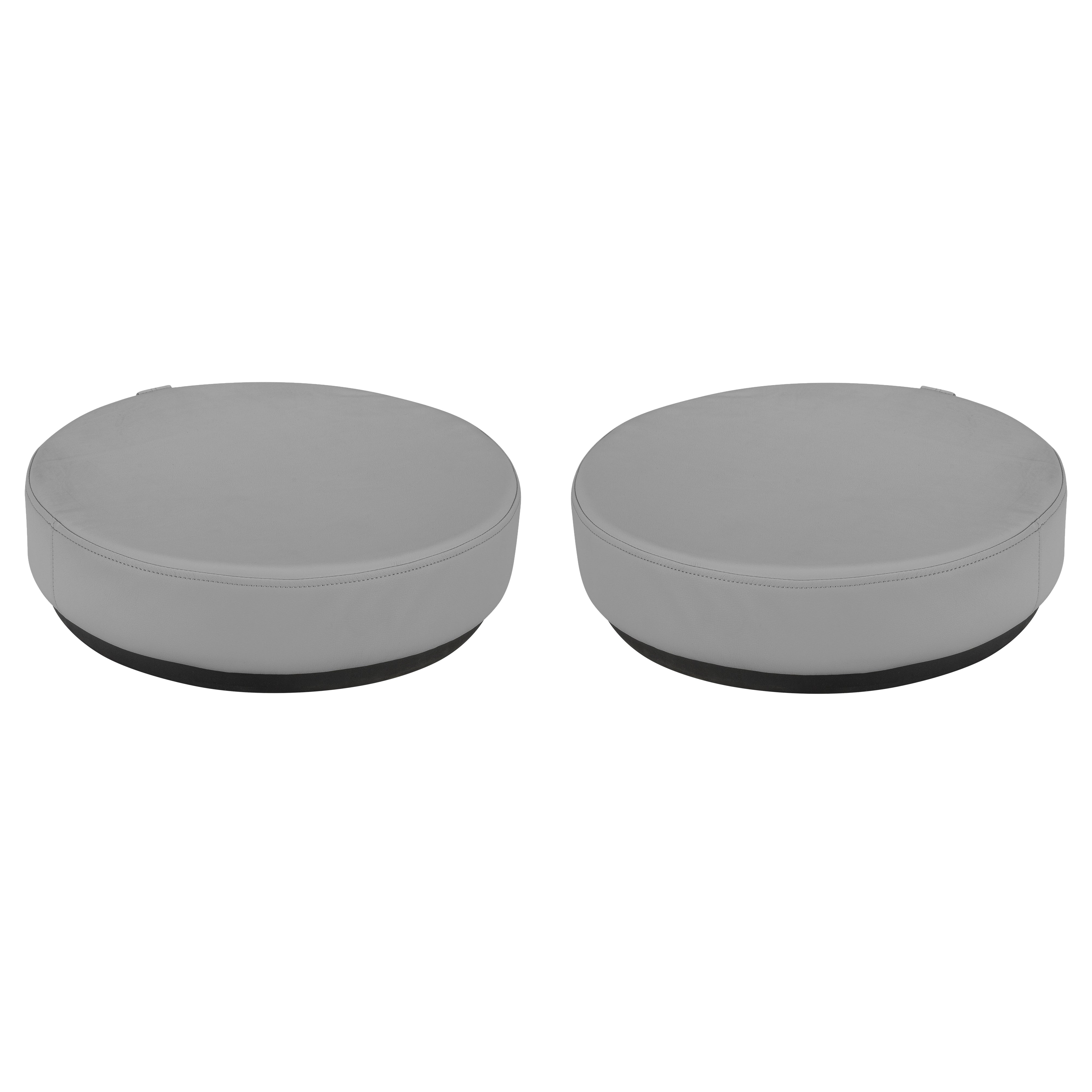Pro Series Floor Cushion with Wobble Base, 2-Piece - Gray