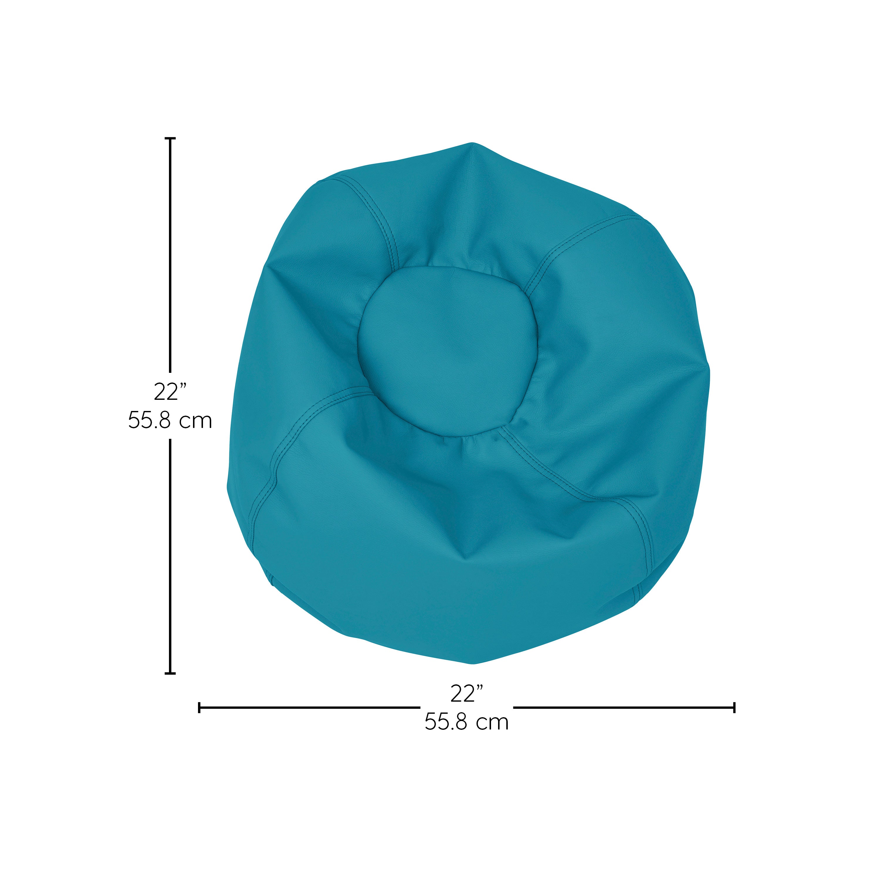 SoftScape Classic 22" Toddler Bean Bag - Teal