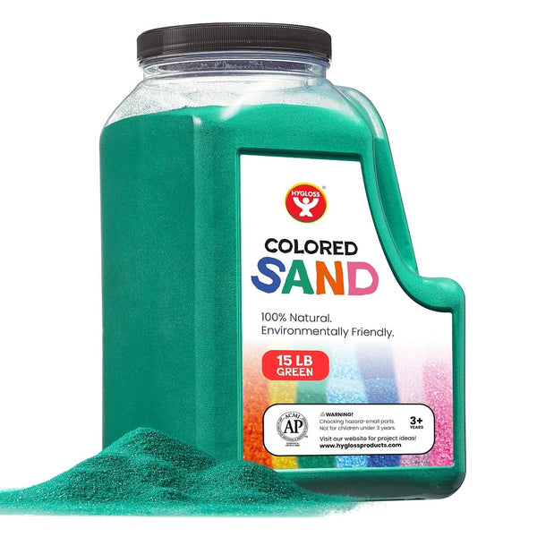 Colored Sand - 15lb. Green
