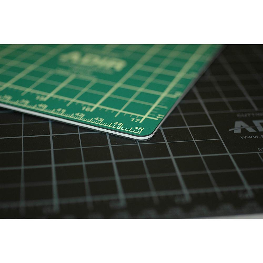 36 in. x 48 in. Self Healing Reversible Cutting Mat, Green/Black