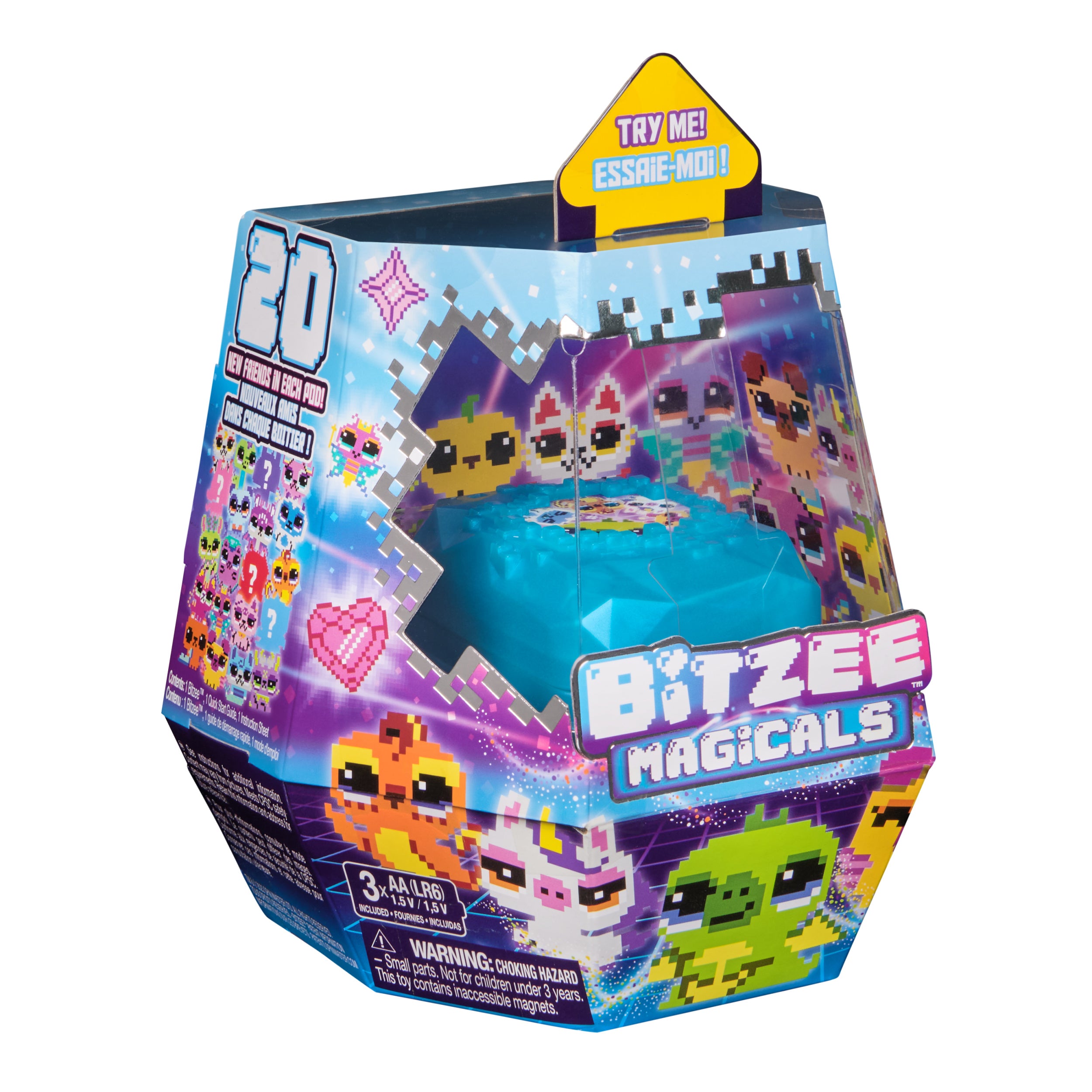 Bitzee, Magicals with 20 Interactive Characters Inside, Reacts  to Touch, Digital Pet Kids Toys for Ages 5 and up
