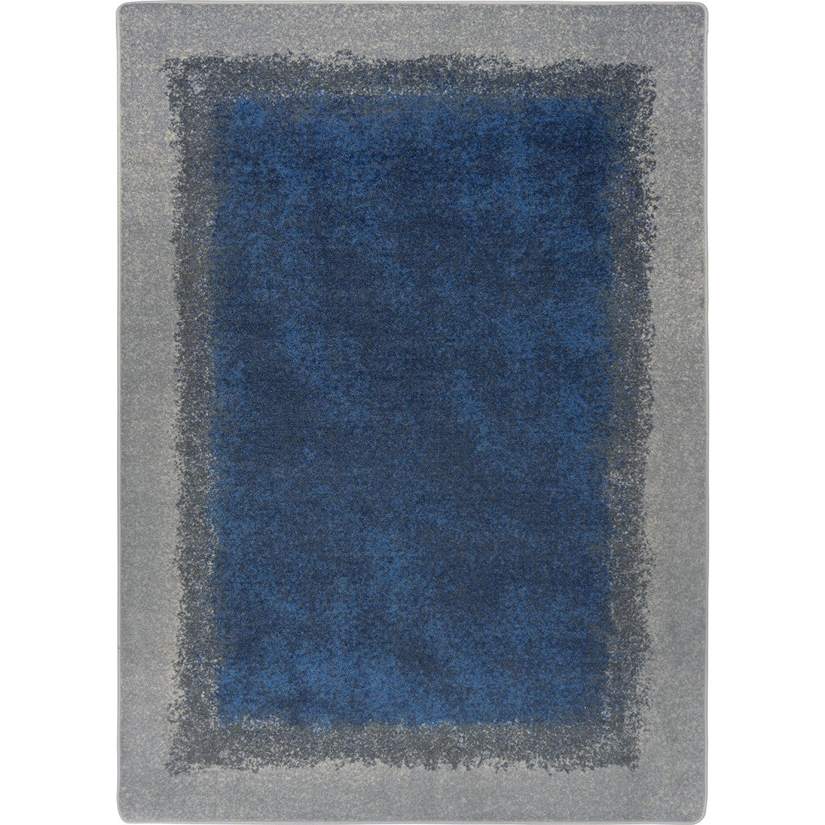 Grounded 10'9" x 13'2" area rug in color Marine