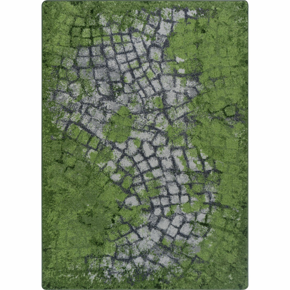 Grown Up 5'4" x 7'8" area rug in color Meadow