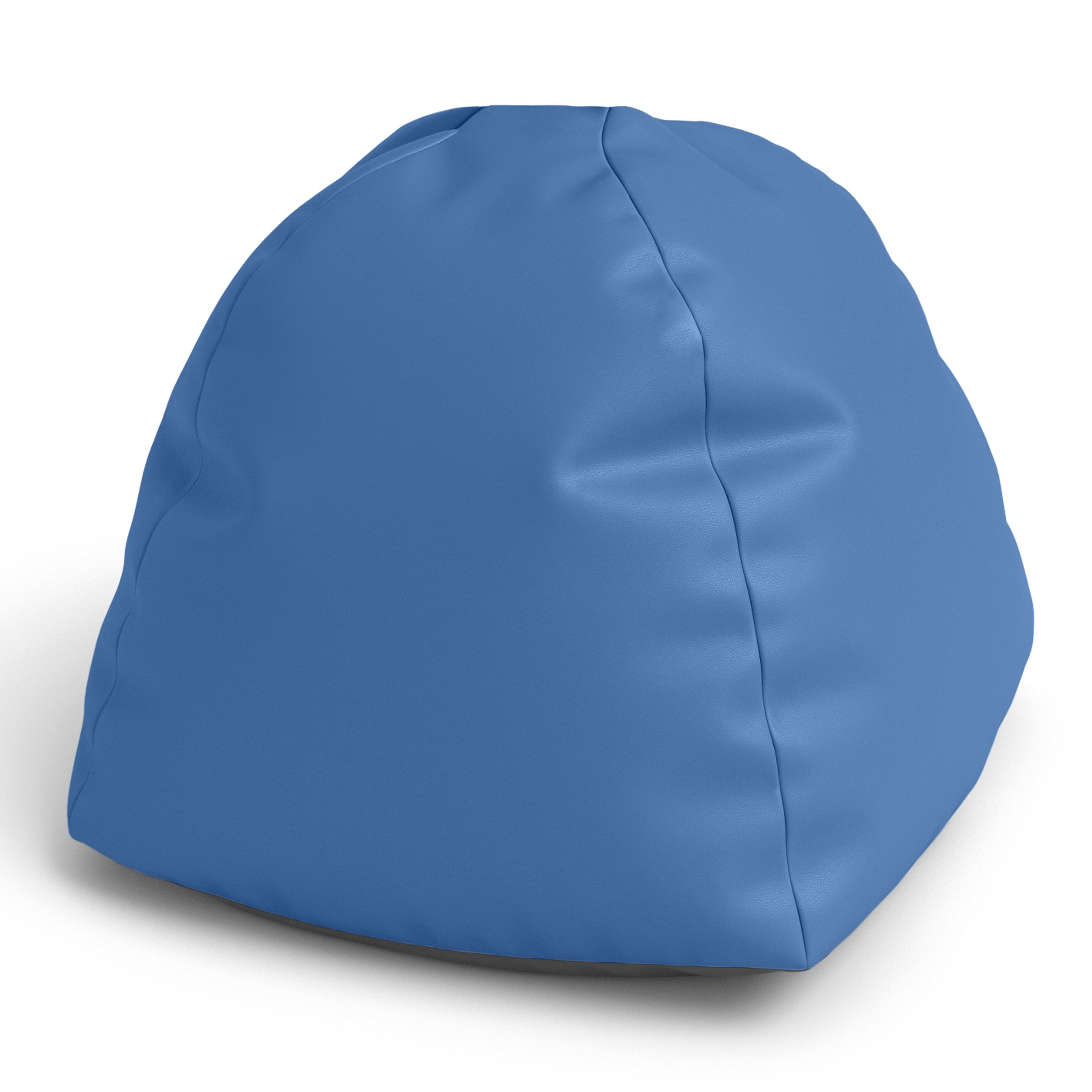 Jaxx Gumdrop Jr. Kids Bean Bag for Early Childhood & Educational Environments, Premium Vinyl - Royal Blue