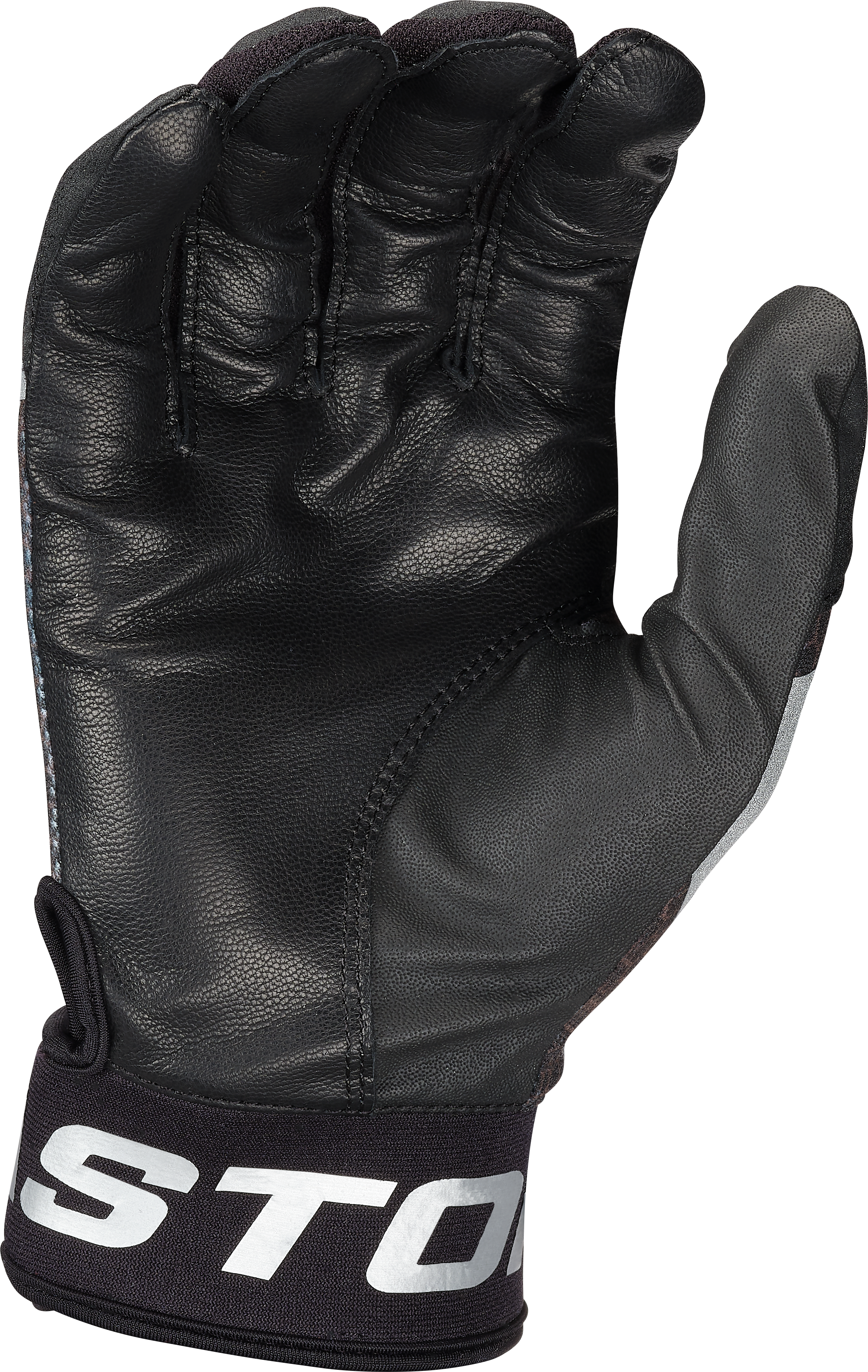 Easton Adult Mav Gt Batting Gloves - Large - Black/Black
