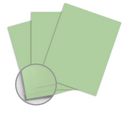 Vellum Bristol 8.5" x 11" Color Copy Paper, 110 lbs., Green - SMOOTH, 250 Sheets/Ream