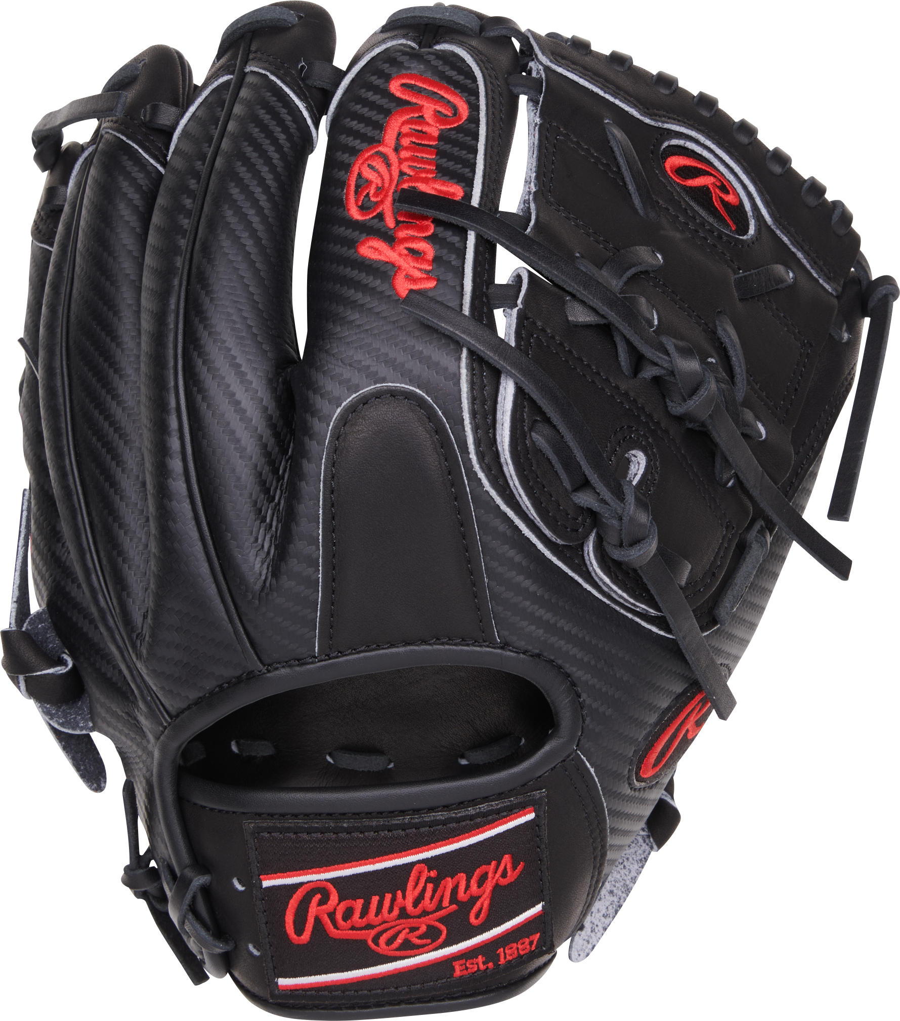 Rawlings Heart Of The Hide Series 11.75-Inch Baseball Glove - Right Hand Thrower - Black
