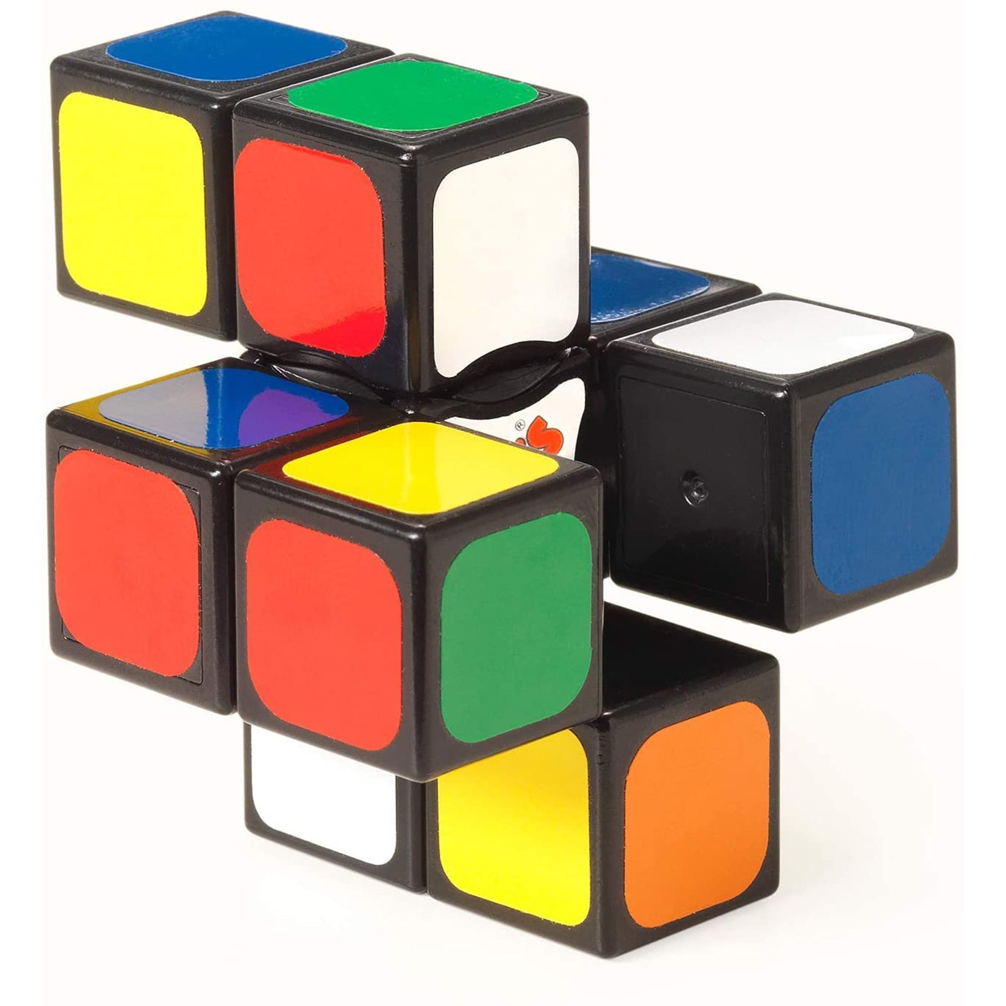 Rubik’s Cube, Edge, 3x3x1 Cube for Beginners, Single Layer Puzzle Problem-Solving STEM Toy, Problem-Solving Brain Teaser, Classic Color-Matching Puzzle, Fidget Toy for Ages 8 & Up