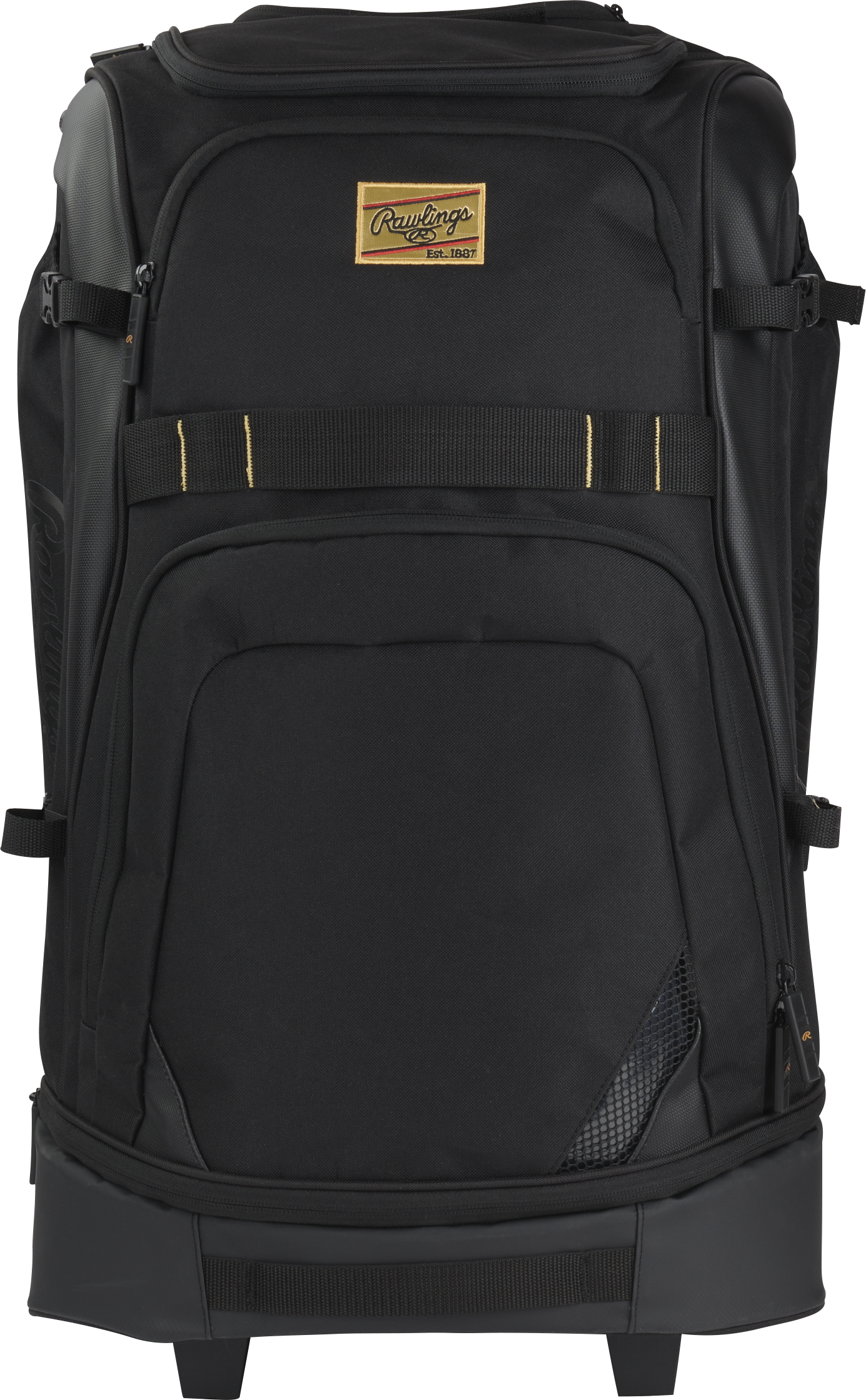 Rawlings Gold Collection Wheeled Bag - Black