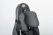 (MBL) MPS BASIC  Headrest w Laterals  - 7 in. w x 6 in. h - DARK GRAY