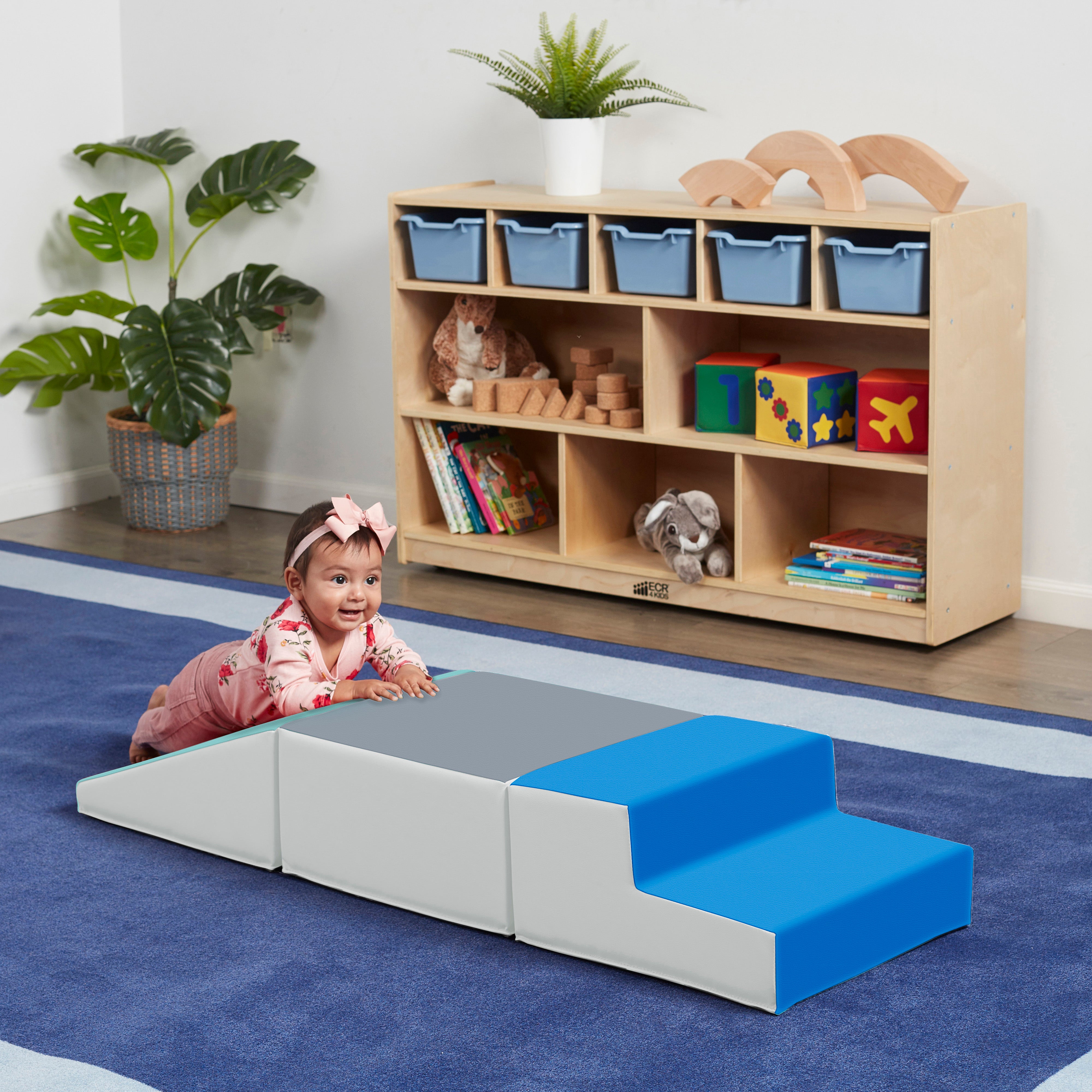 SoftZone Junior Little Me Climb Crawl and Slide - Contemporary