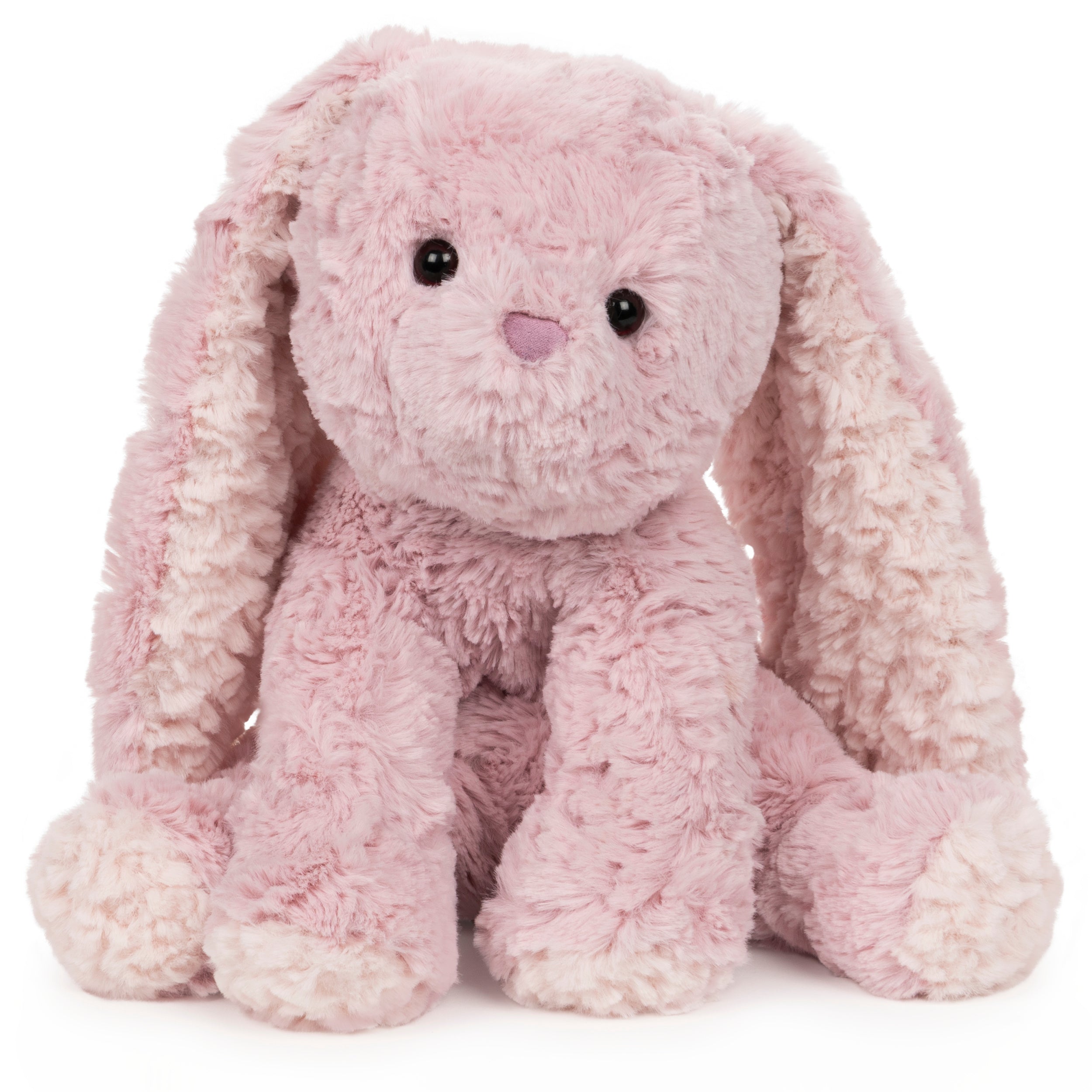 GUND Cozys Collection Bunny Stuffed Animal, Spring Decor, Plush Bunny for Ages 1 and Up, Pink, 10"