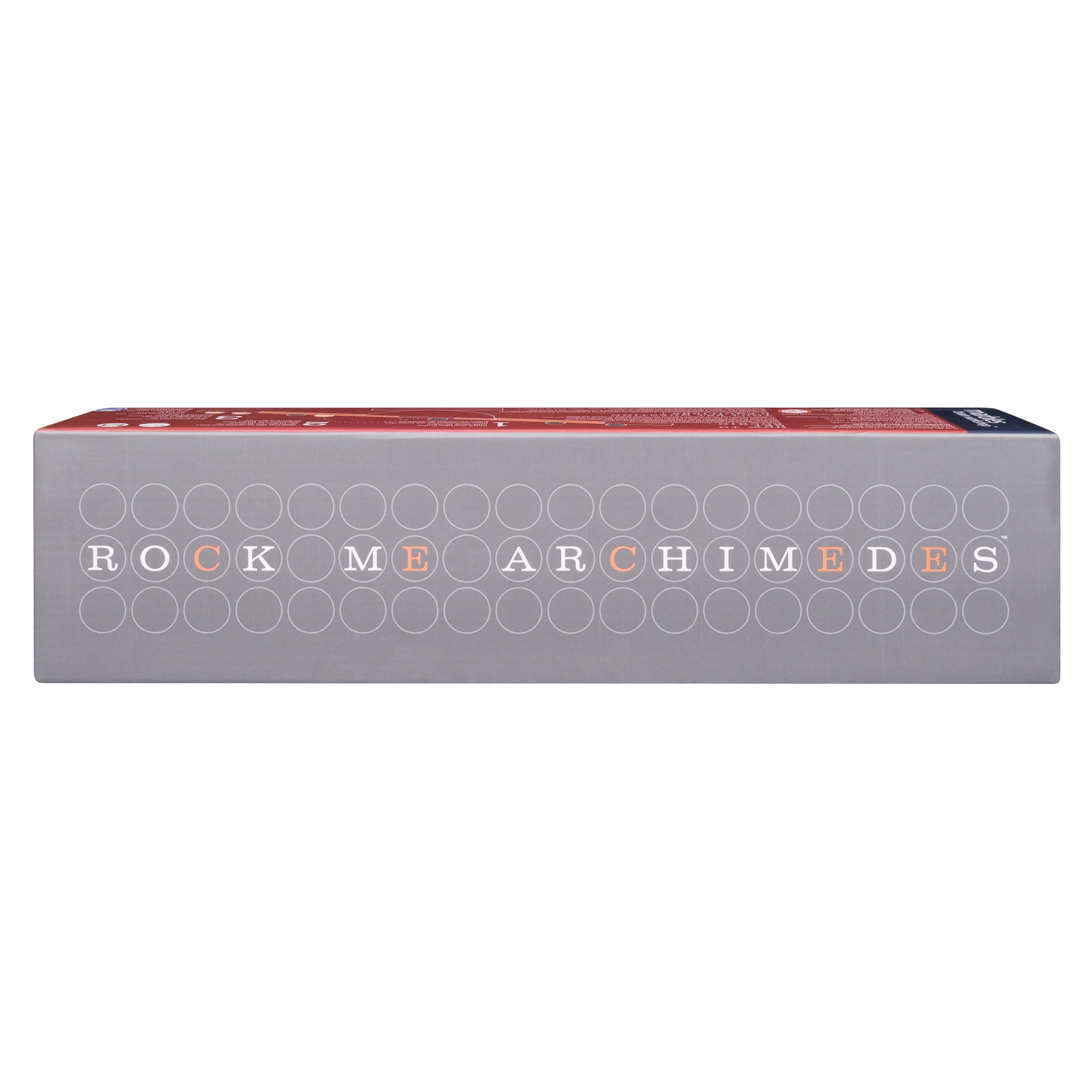 Rock Me Archimedes, Balancing Strategy Puzzle Marbles Family Board Game Retro STEM Learning Educational Toy, for Adults and Kids Ages 8 and up
