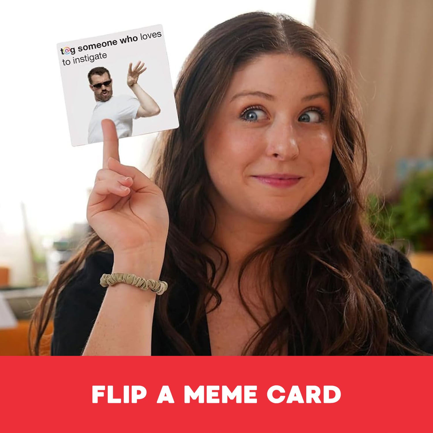 Spin Master Games, Tag Someone Who, The Viral Hit Adult Card Game, Bachelorette Party Activity, Meme Party Game, 3-8 Players, for Ages 18 & Up