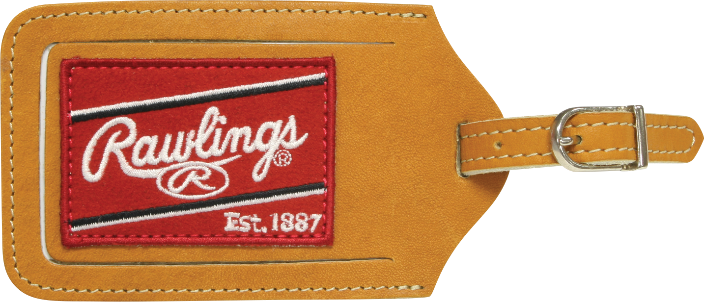 Heart Of The Hide Luggage Tag - 4 3/4" X 2 3/4" - Tan