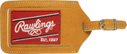 Heart Of The Hide Luggage Tag - 4 3/4" X 2 3/4" - Tan