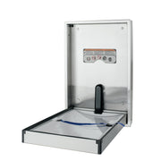 Summit Recessed Full Stainless Changing Station - Vertical - Stainless Steel