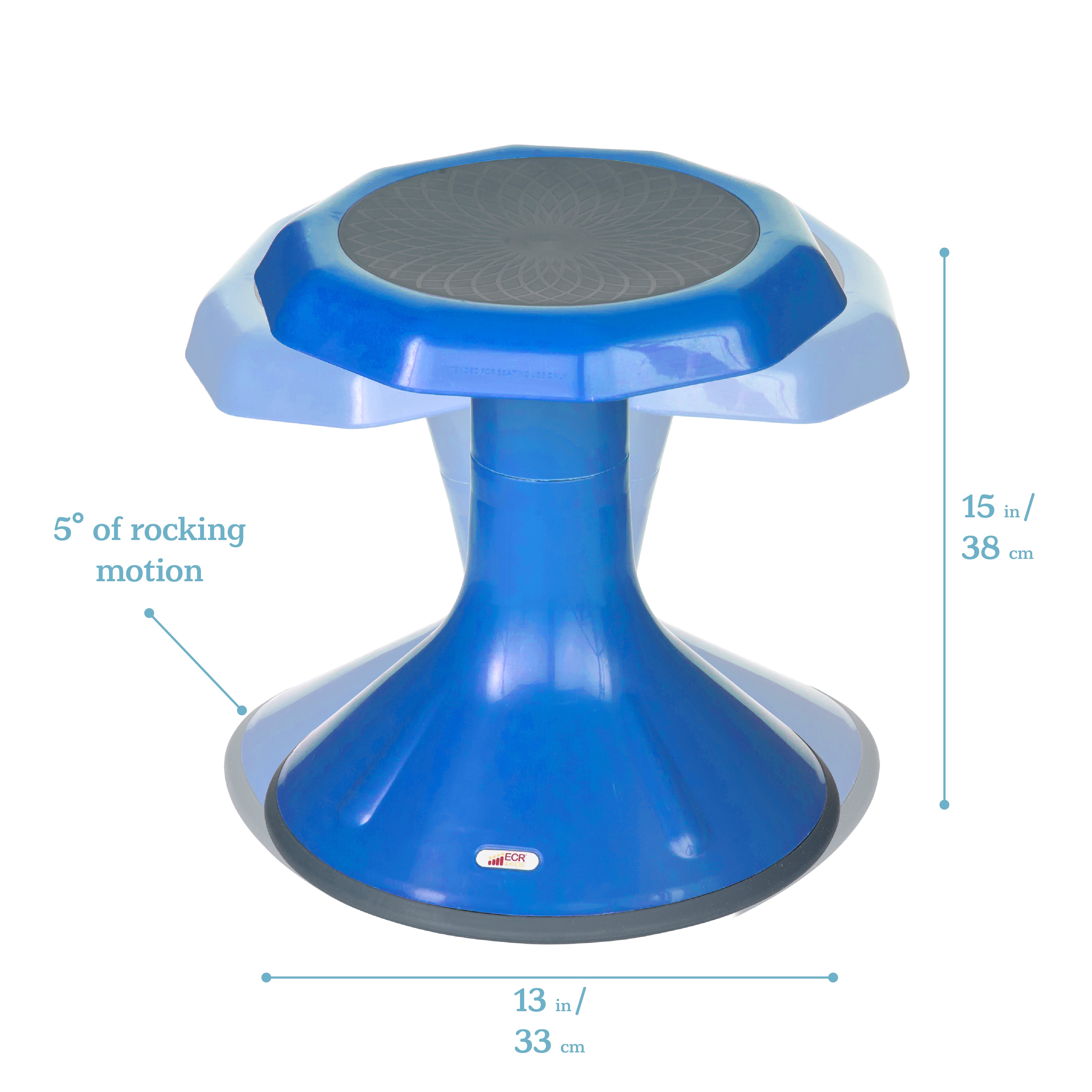 15in ACE Stool - Blue