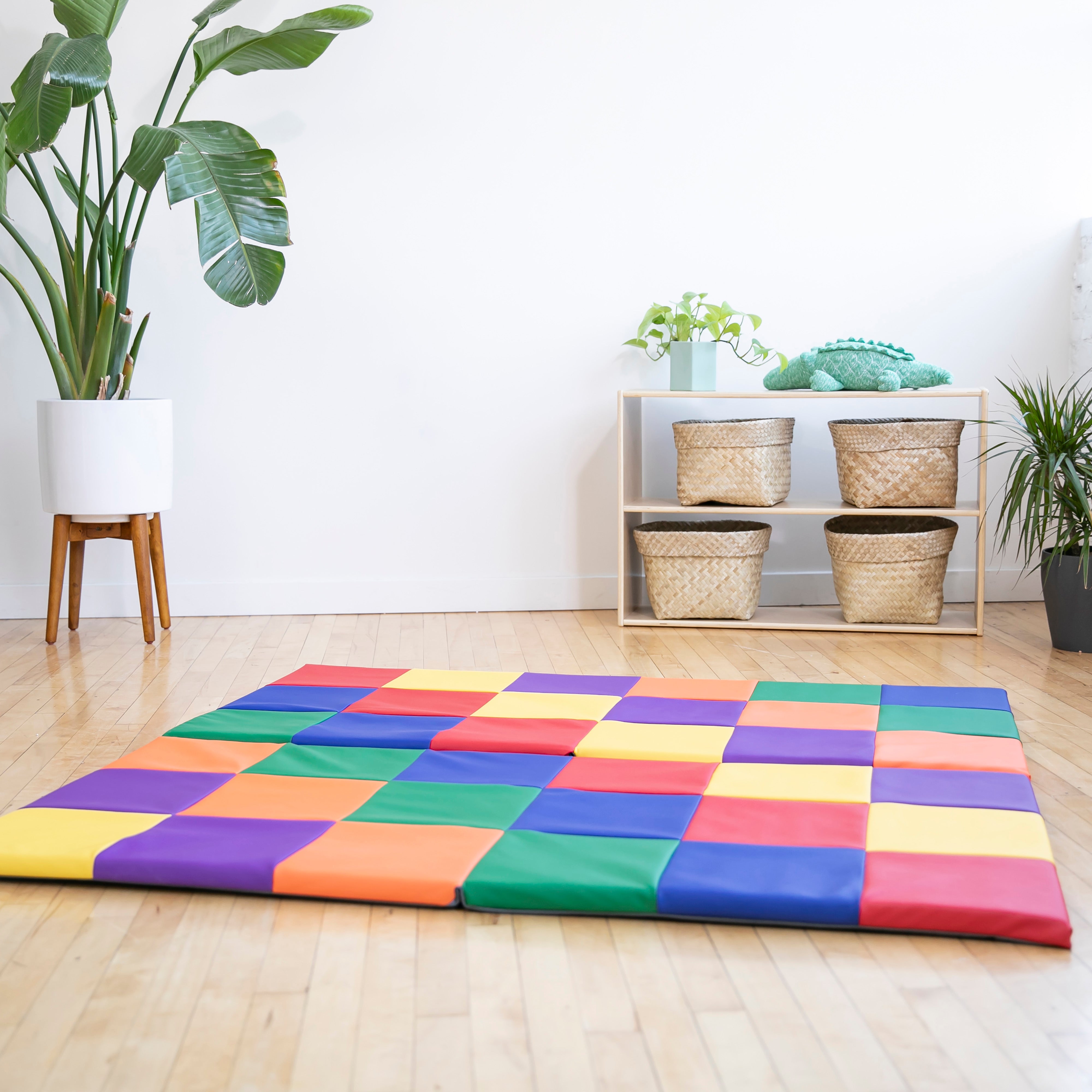 SoftZone Patchwork Toddler Activity Mat - Assorted