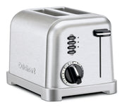 2 Slice Metal Classic Toaster - Stainless Steel P1