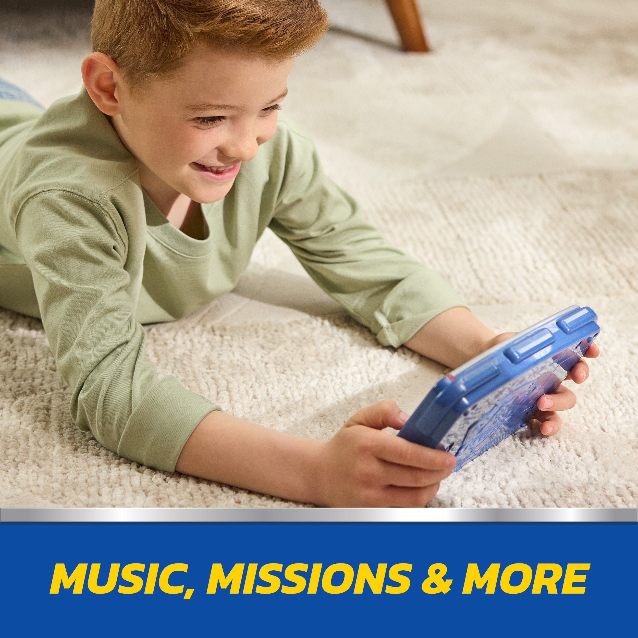 PAW Patrol Academy Rescue Mission Pup Pad, Interactive Toy with Lights, Sounds & Music, Pretend Play Kids Toys for Boys & Girls Ages 3 and Up
