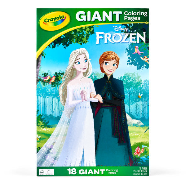 Crayola Frozen Giant Coloring Pages, Gift for Kids, Ages 3, 4, 5, 6