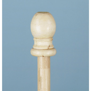 5 FT X 1 IN ASH POLE 6PK