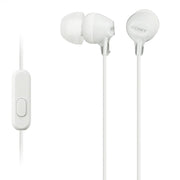Sony EX Monitor Headphones with In-line Mic, White