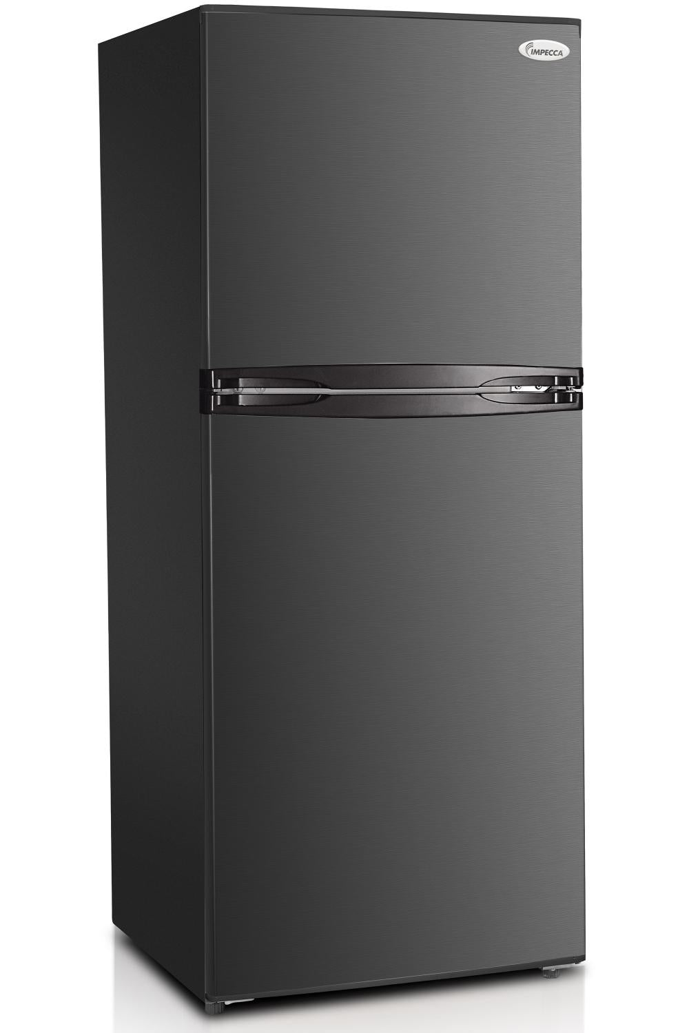 Impecca 10.1 Cu. Ft. Apartment Refrigerator with Top Mount Freezer - Black