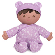 Baby GUND Sustainable Baby Doll, Plush Doll Made from Recycled Materials, For Babies and Newborns, Purple, 12”