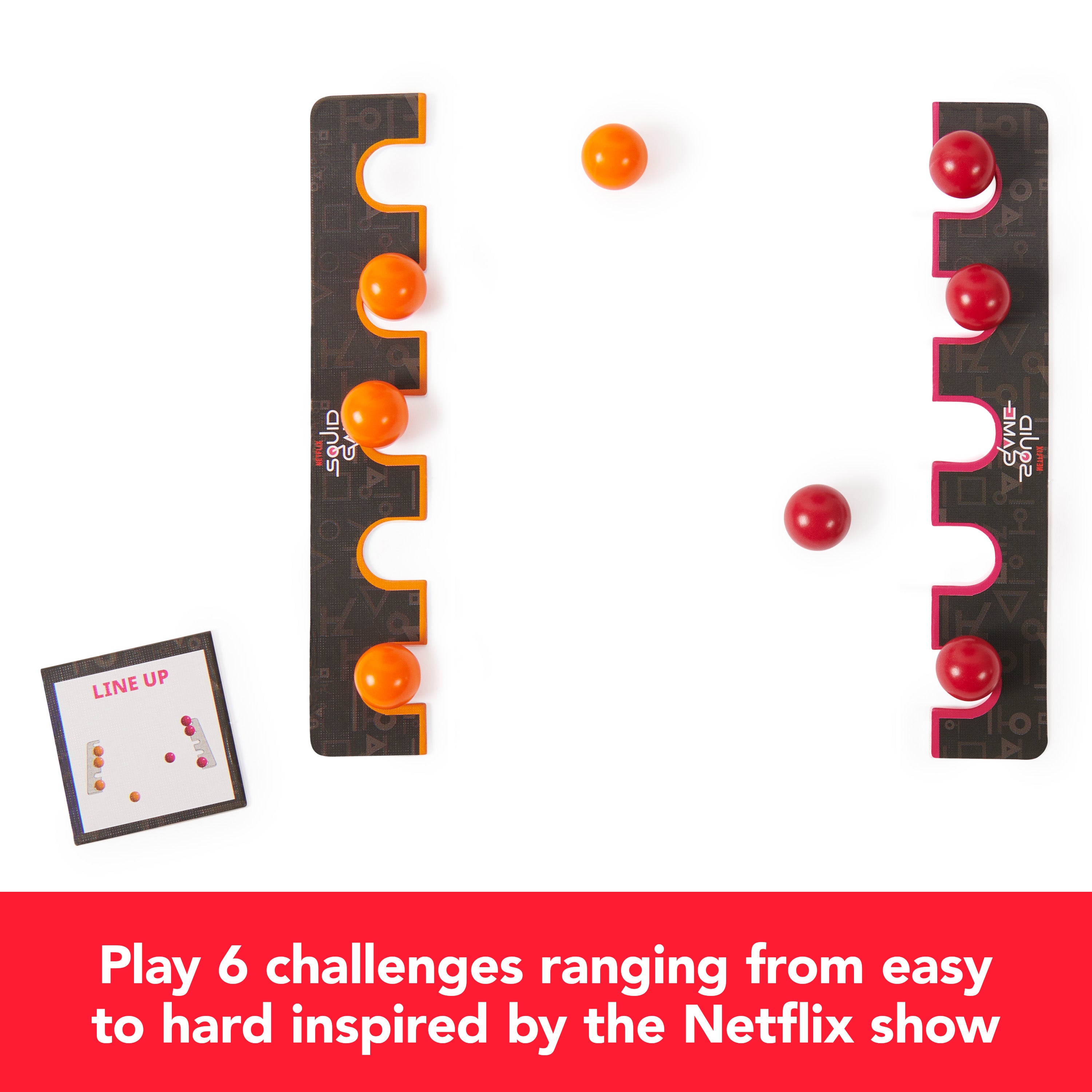 Spin Master Games, Squid Game Marbles Based on the Hit Netflix Drama, for Adult Players to Test Their Luck, 2 Players, for Ages 18 & Up