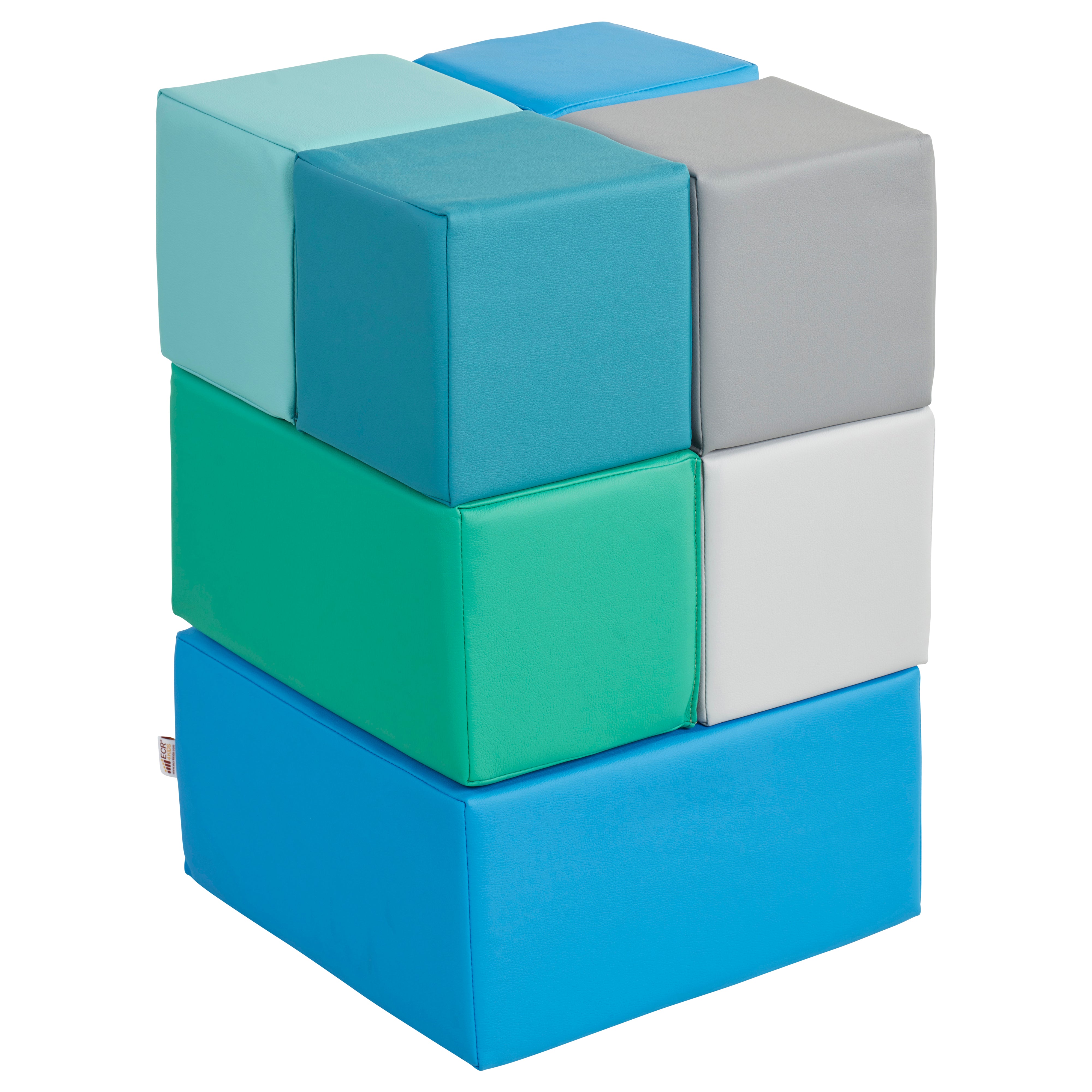 SoftZone Big Foam Blocks 7-Piece - Contemporary