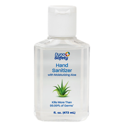 Hand Sanitizer with Moisturizing Aloe, 1 oz. Bottle - 24 pcs per Box/6 Boxes per Case